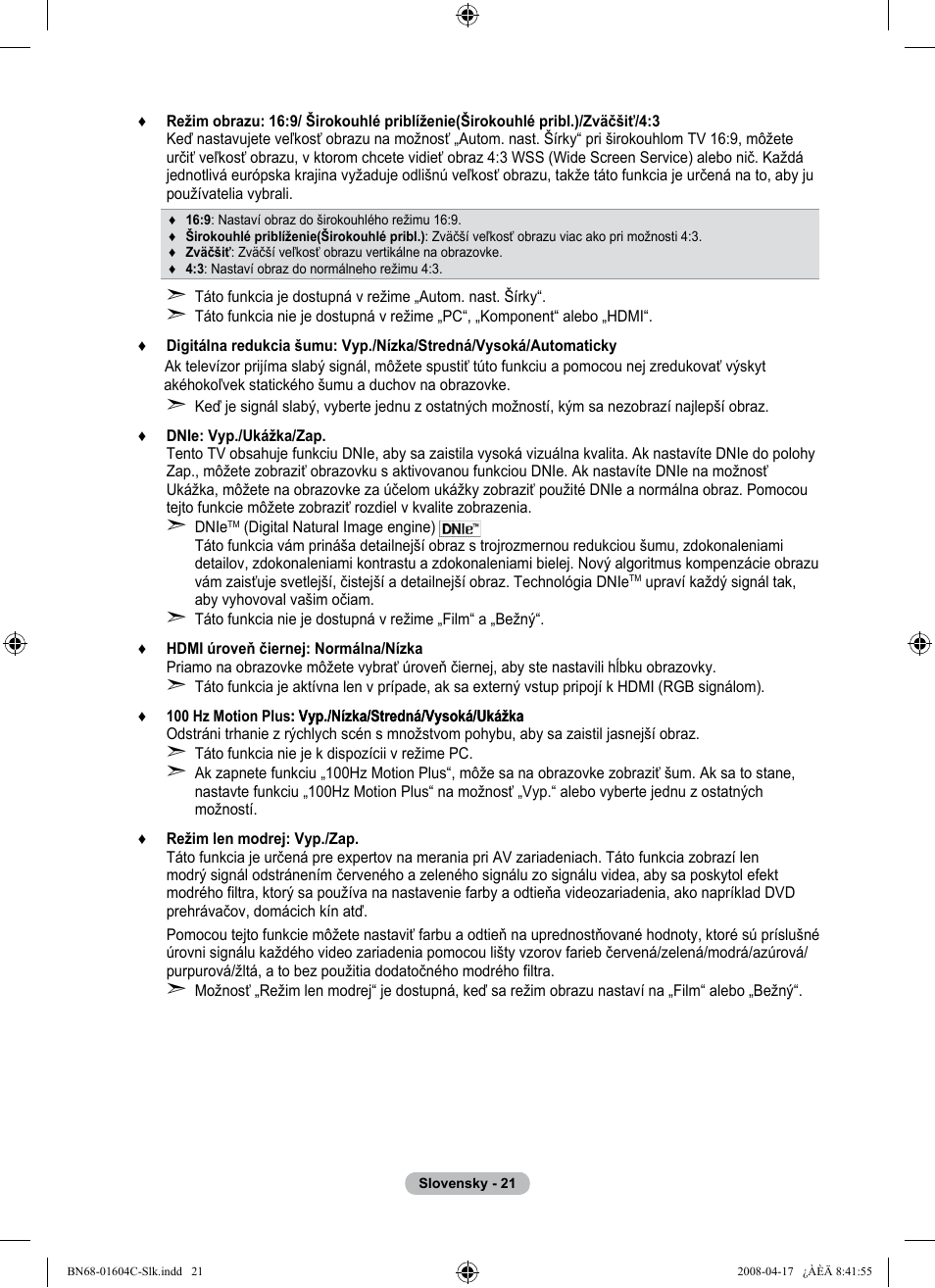 Samsung LE37A616A3F User Manual | Page 499 / 614