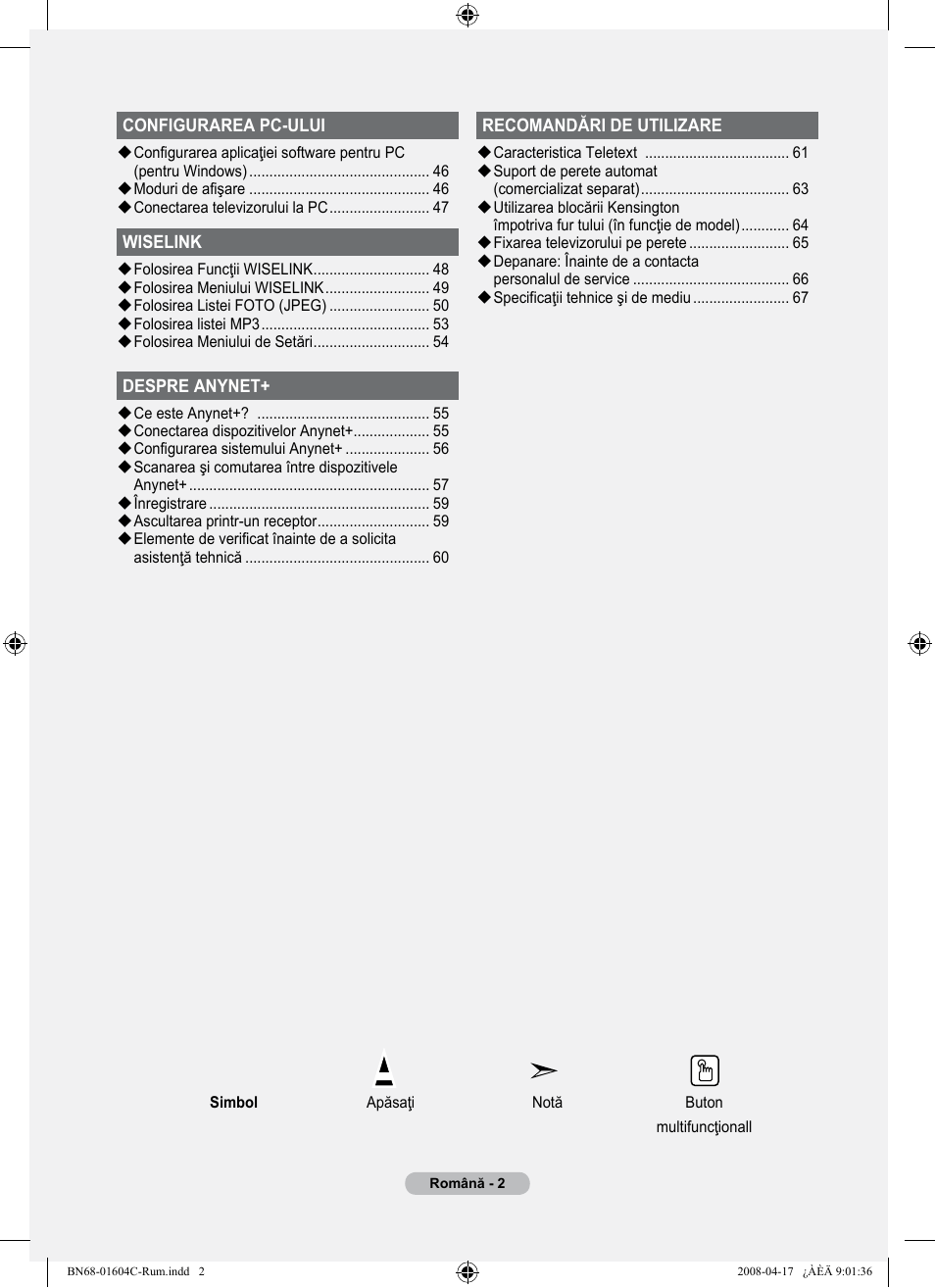 Samsung LE37A616A3F User Manual | Page 548 / 614