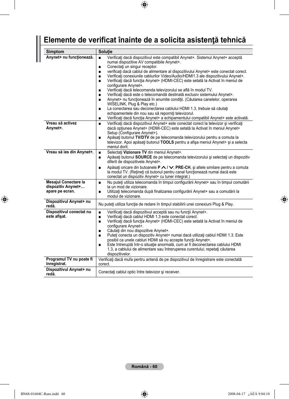 Samsung LE37A616A3F User Manual | Page 606 / 614