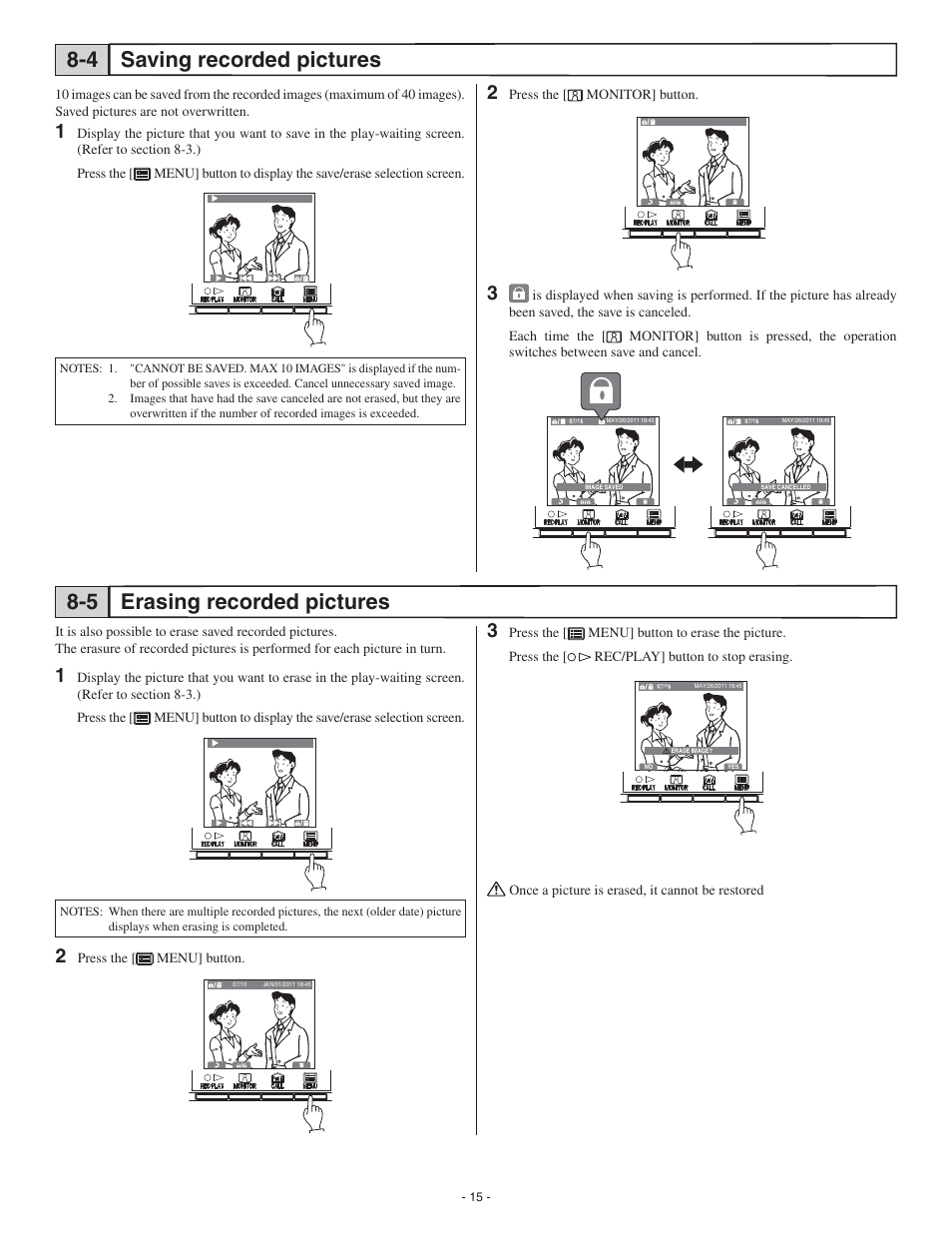 Aiphone GT-2C-L User Manual | Page 15 / 26