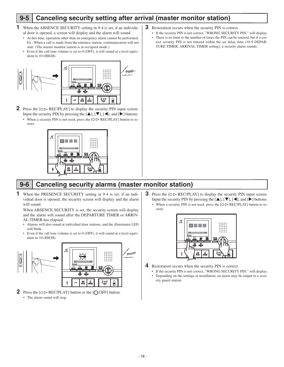 Aiphone GT-2C-L User Manual | Page 18 / 26