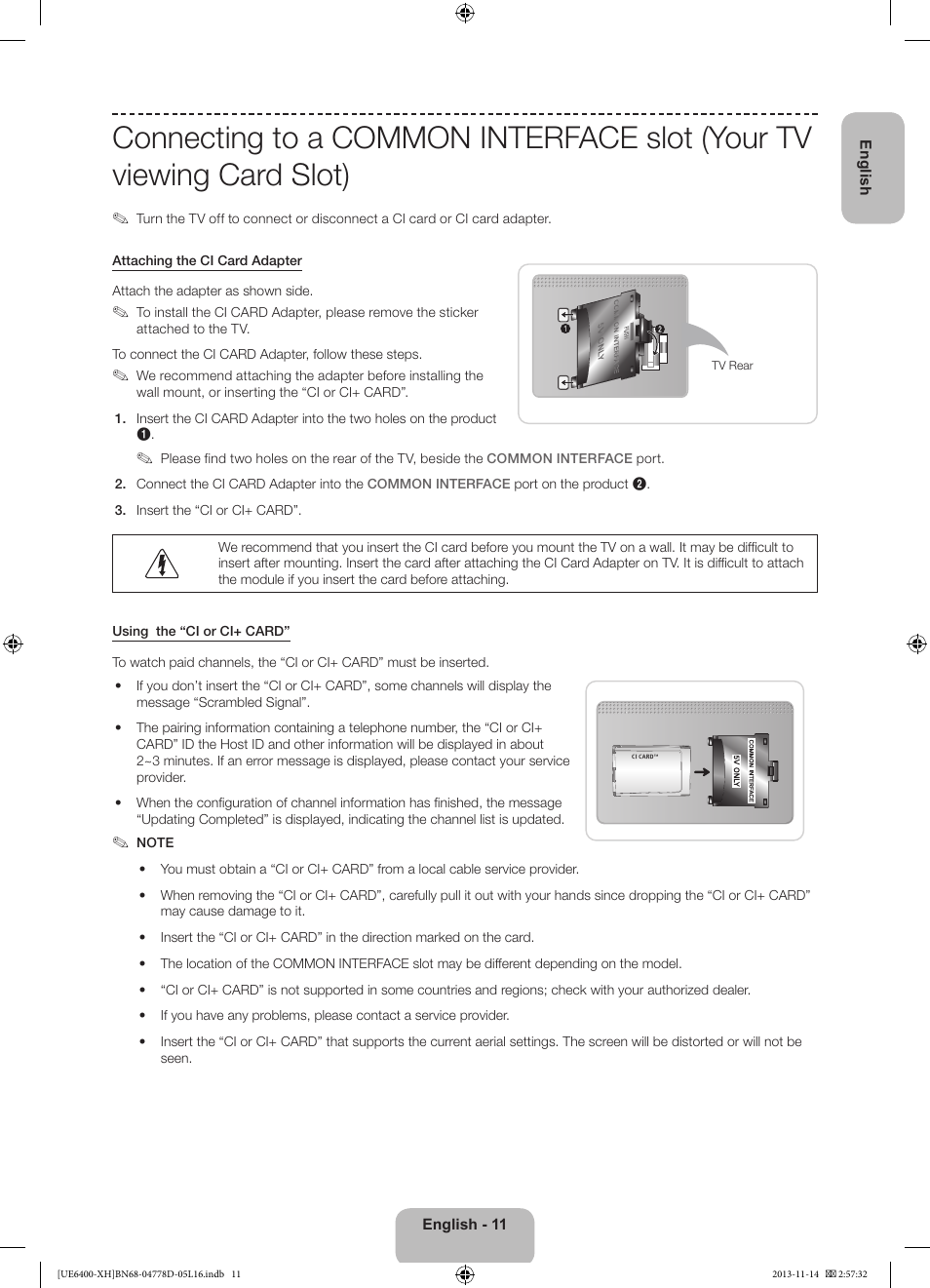 Samsung UE40F6400AK User Manual | Page 11 / 385
