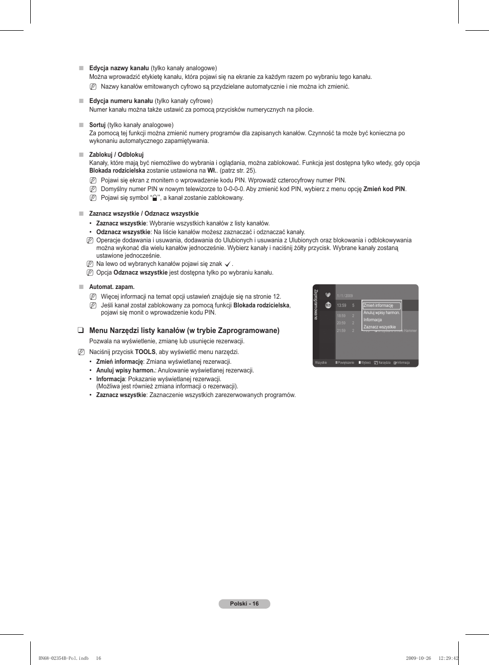 Samsung PS42B451B2W User Manual | Page 94 / 393