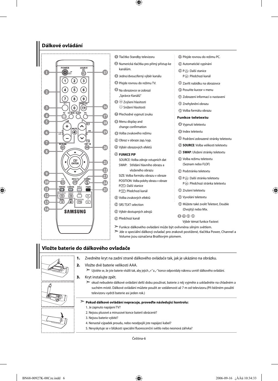 Samsung LE32R32B User Manual | Page 190 / 211