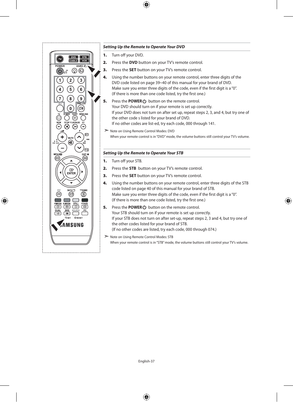 Samsung LE40F71B User Manual | Page 39 / 355