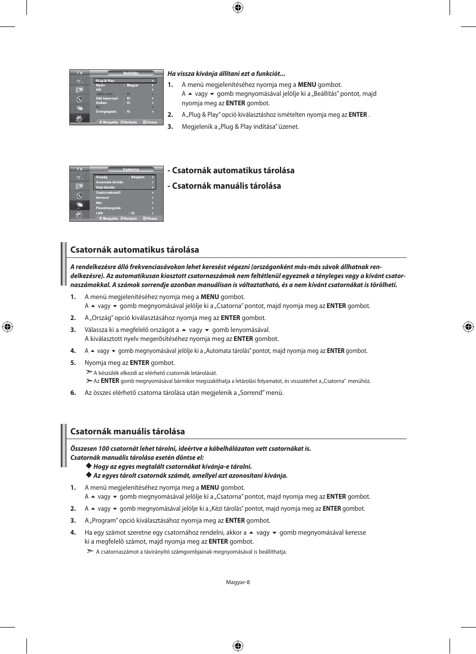 Samsung LE40F71B User Manual | Page 54 / 355