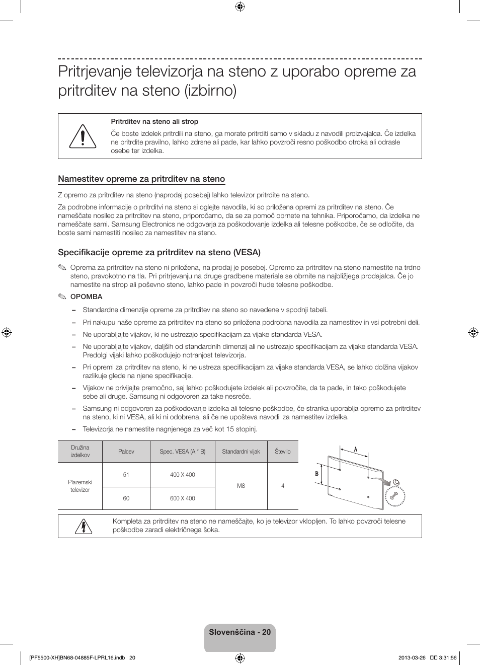 Samsung PS60F5500AW User Manual | Page 308 / 385