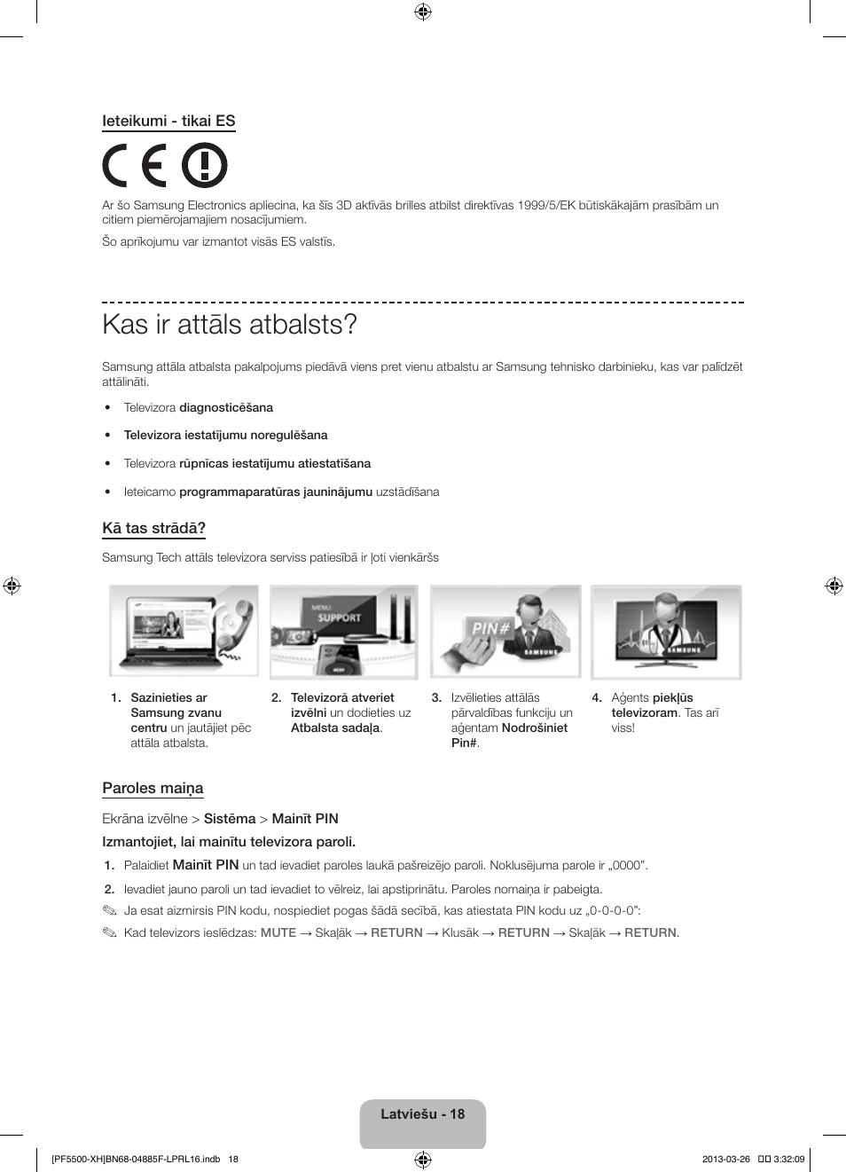 Kas ir attāls atbalsts | Samsung PS60F5500AW User Manual | Page 330 / 385