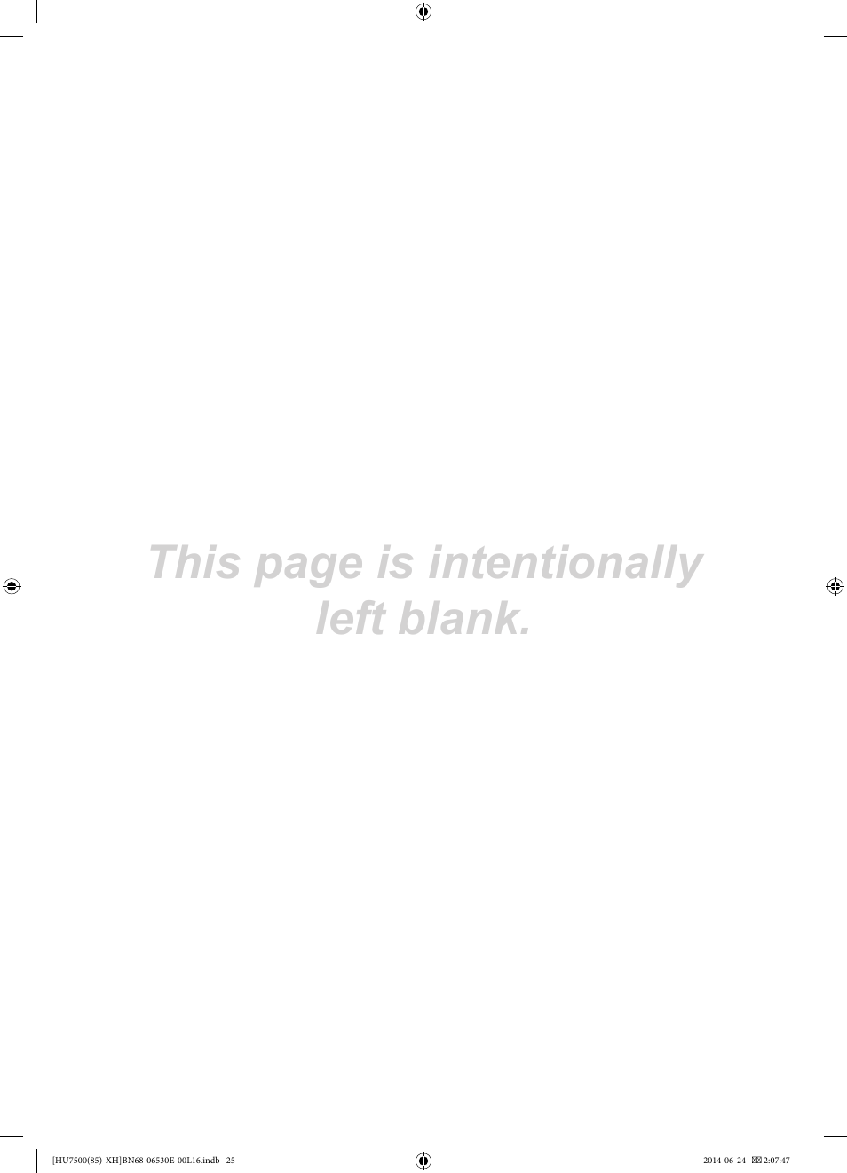 This page is intentionally left blank | Samsung UE85HU7500L User Manual | Page 313 / 385