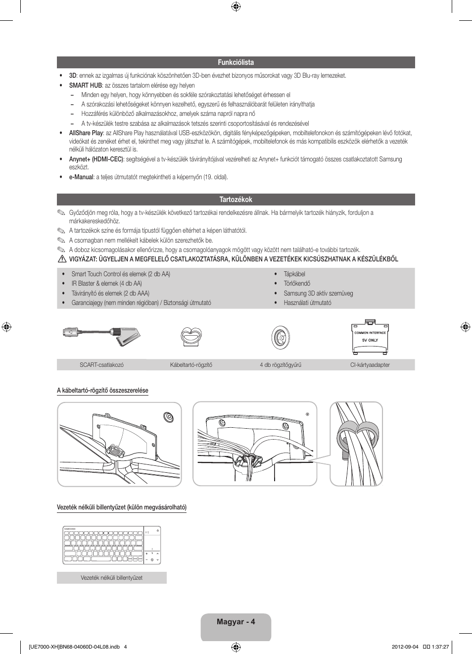 Samsung UE46ES7000S User Manual | Page 27 / 185