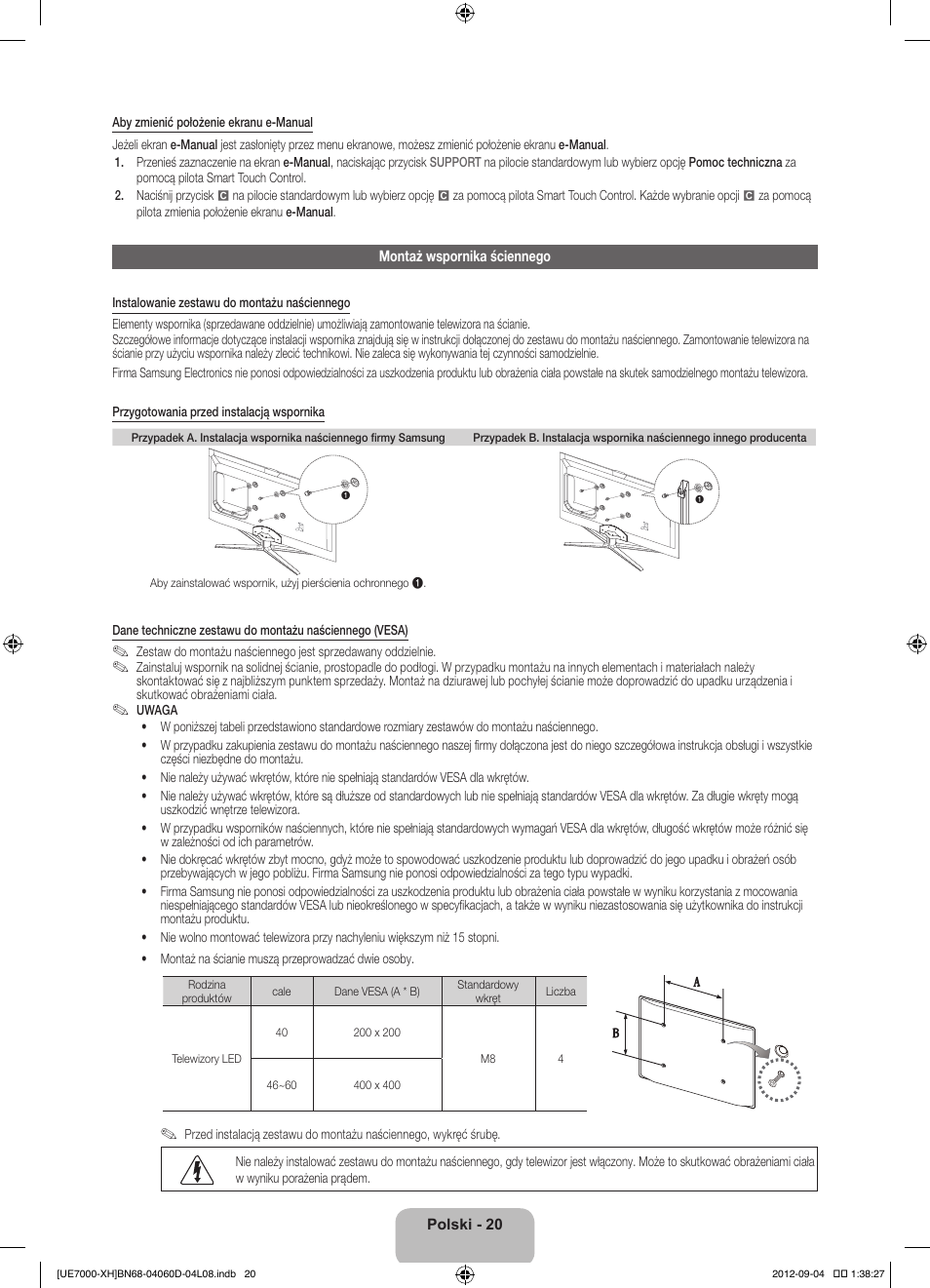 Samsung UE46ES7000S User Manual | Page 66 / 185