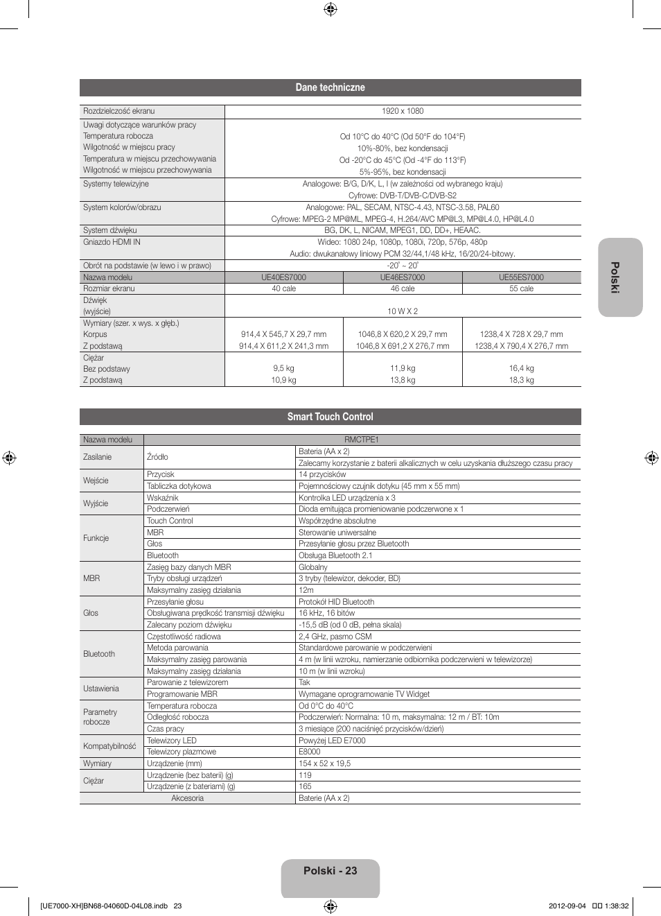 Samsung UE46ES7000S User Manual | Page 69 / 185