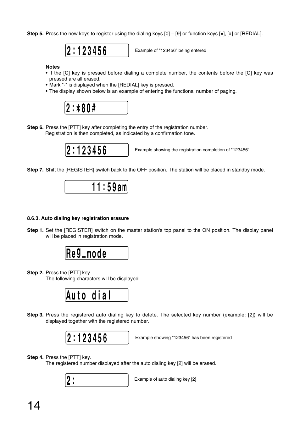 1 1 : 5 9 am | Aiphone MASTER STATION AI-MS900 User Manual | Page 14 / 16