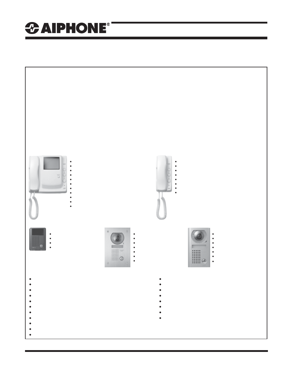 Aiphone 1GDV User Manual | 2 pages