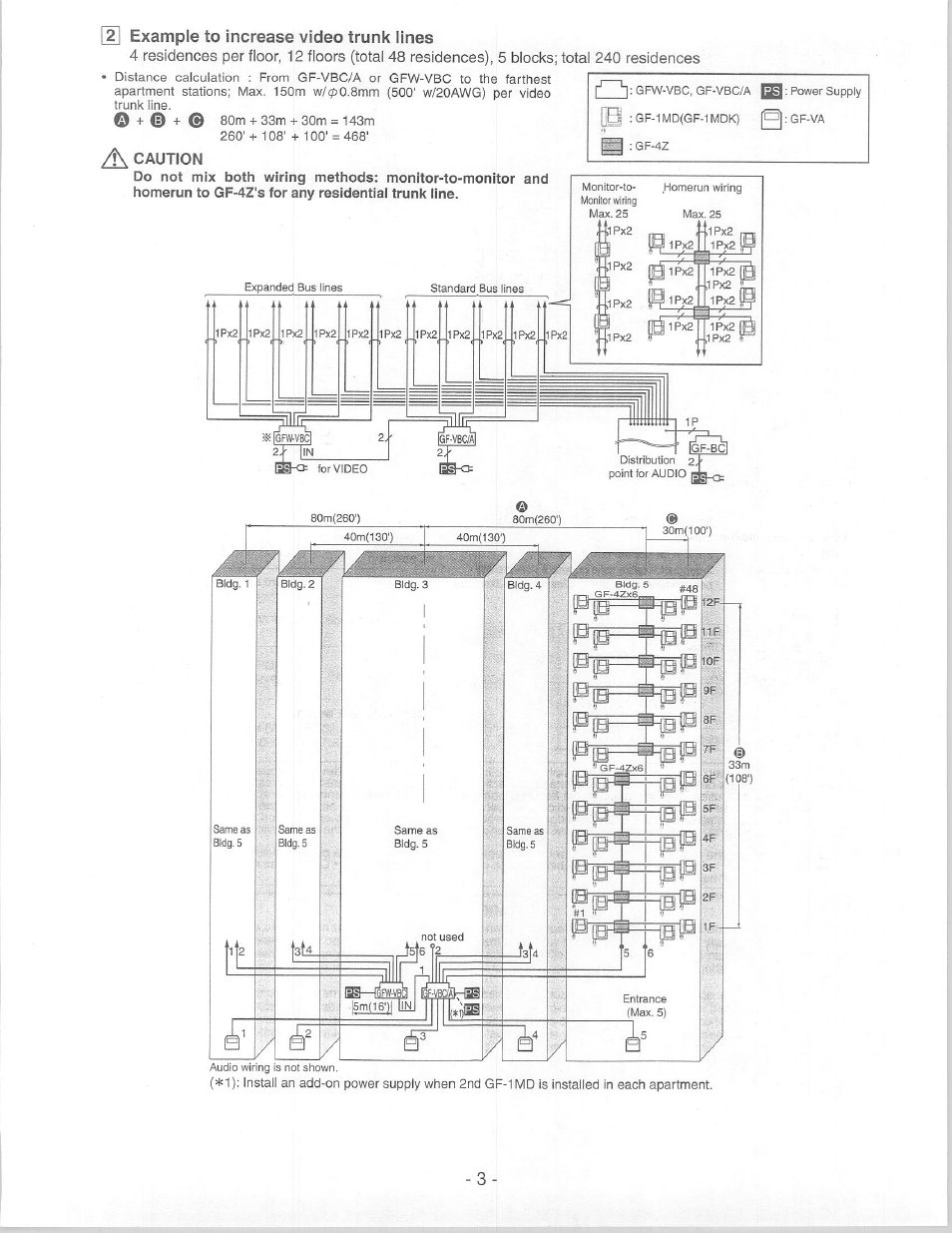 Aiphone GFW-VBC User Manual | Page 3 / 4