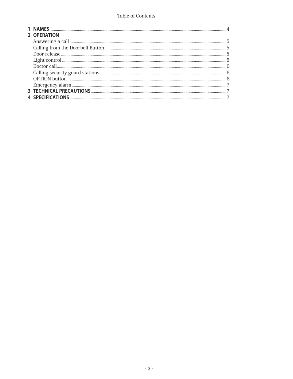 Aiphone GT-1D User Manual | Page 3 / 8