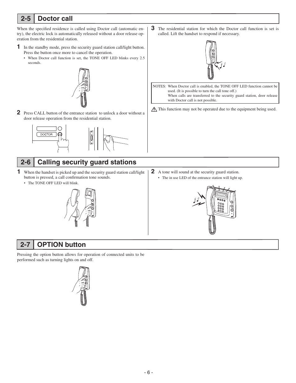 Aiphone GT-1D User Manual | Page 6 / 8