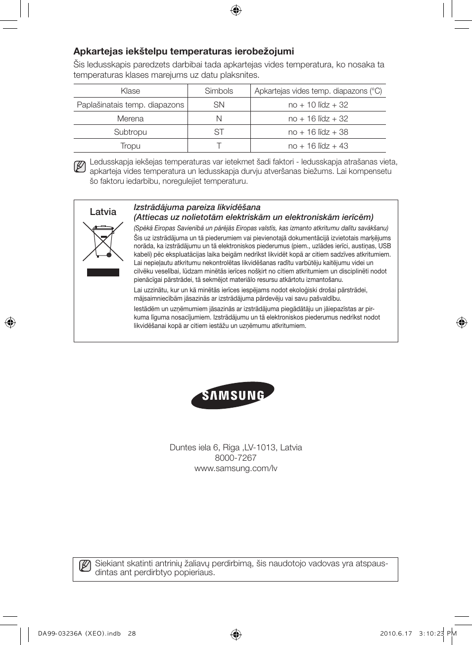 Samsung RL39THCMG User Manual | Page 170 / 228