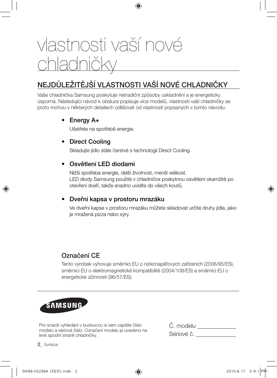 Vlastnosti vaší nové chladničky | Samsung RL39THCMG User Manual | Page 88 / 228