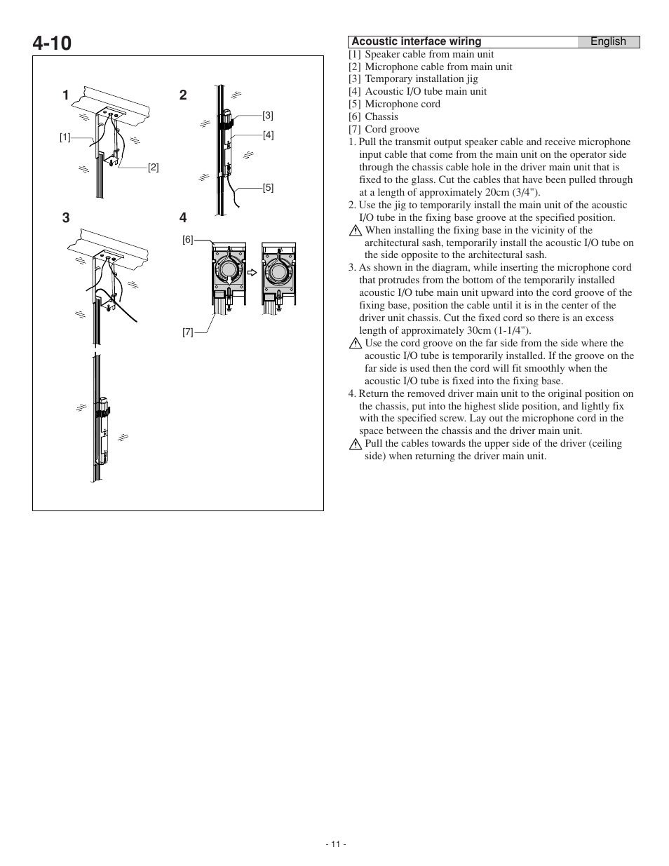 Aiphone ISE-100 User Manual | Page 11 / 20