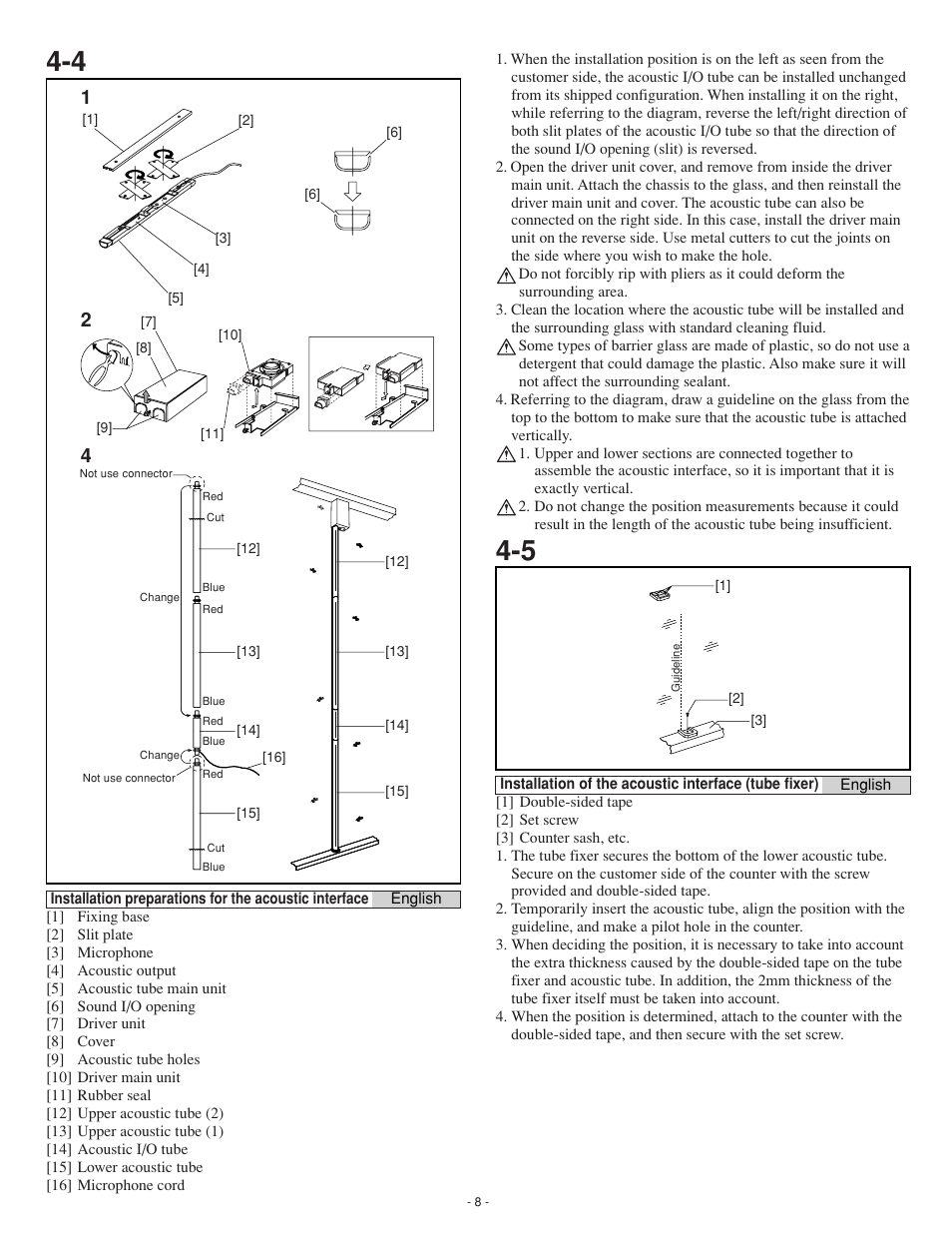 Aiphone ISE-100 User Manual | Page 8 / 20