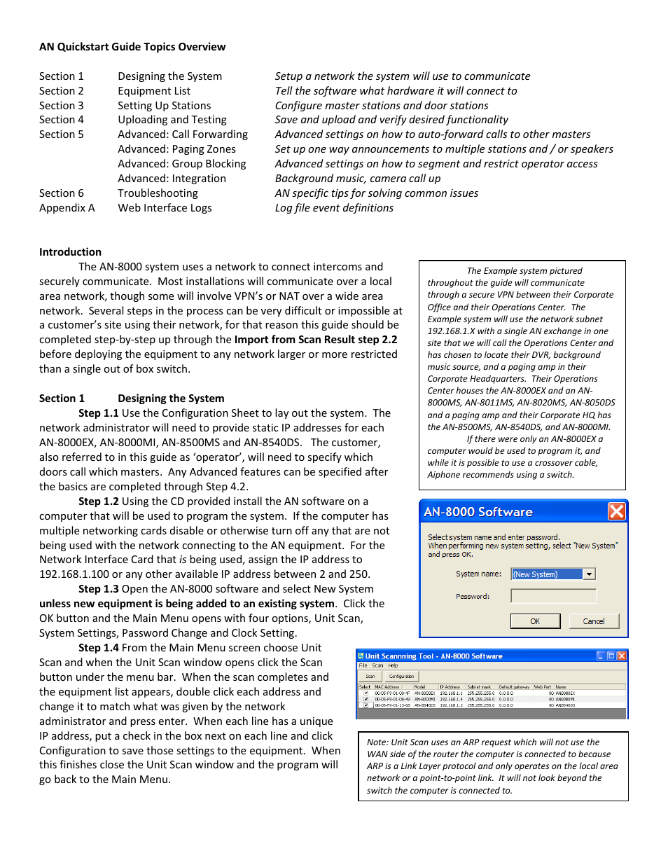 Aiphone AN-8000 User Manual | Page 3 / 14