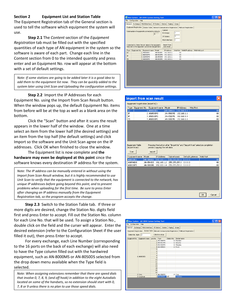Aiphone AN-8000 User Manual | Page 4 / 14