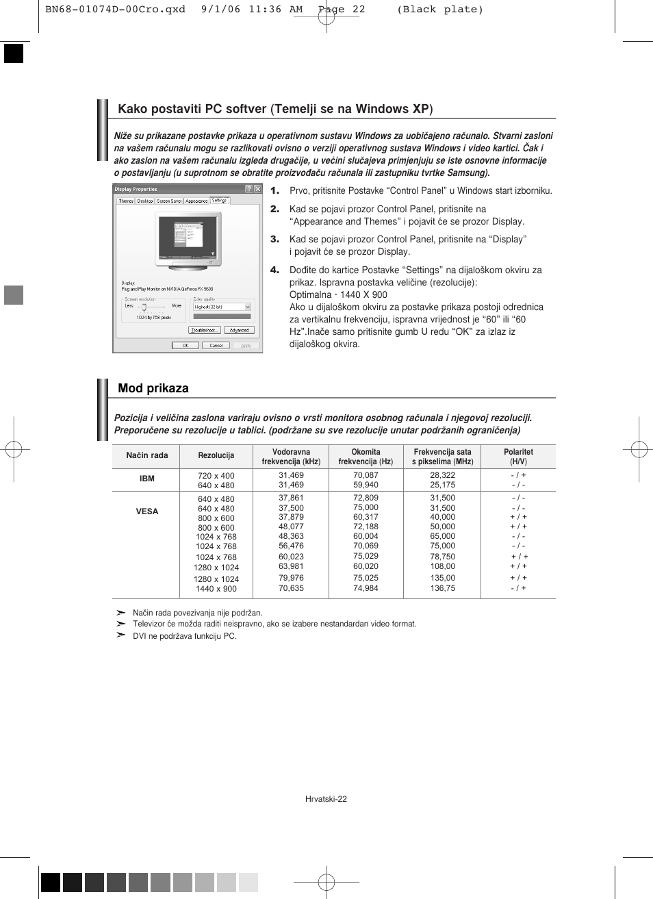 Samsung LE19R71W User Manual | Page 174 / 203