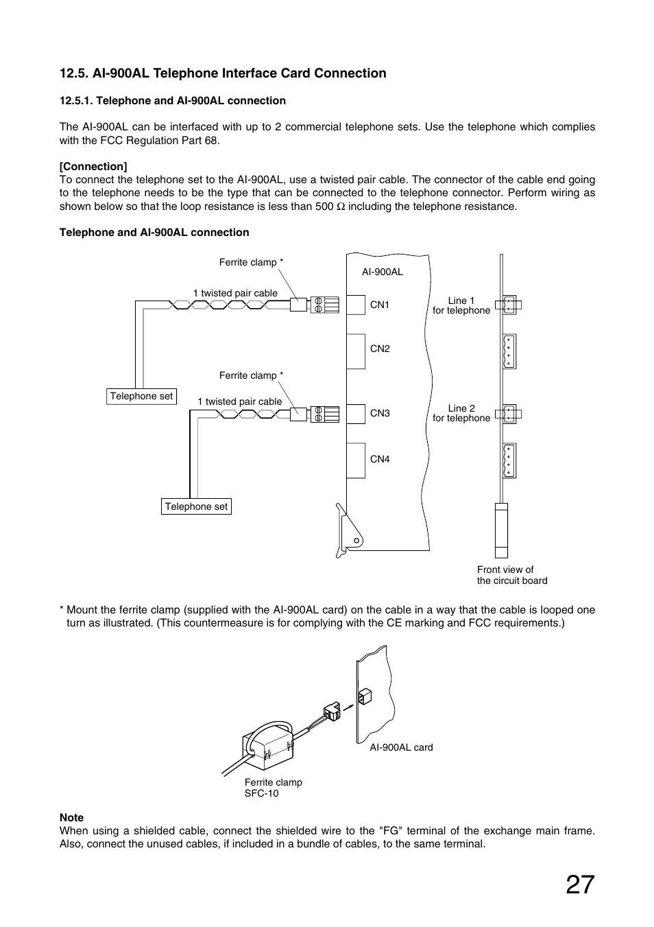 Aiphone AI-900 User Manual | Page 27 / 48