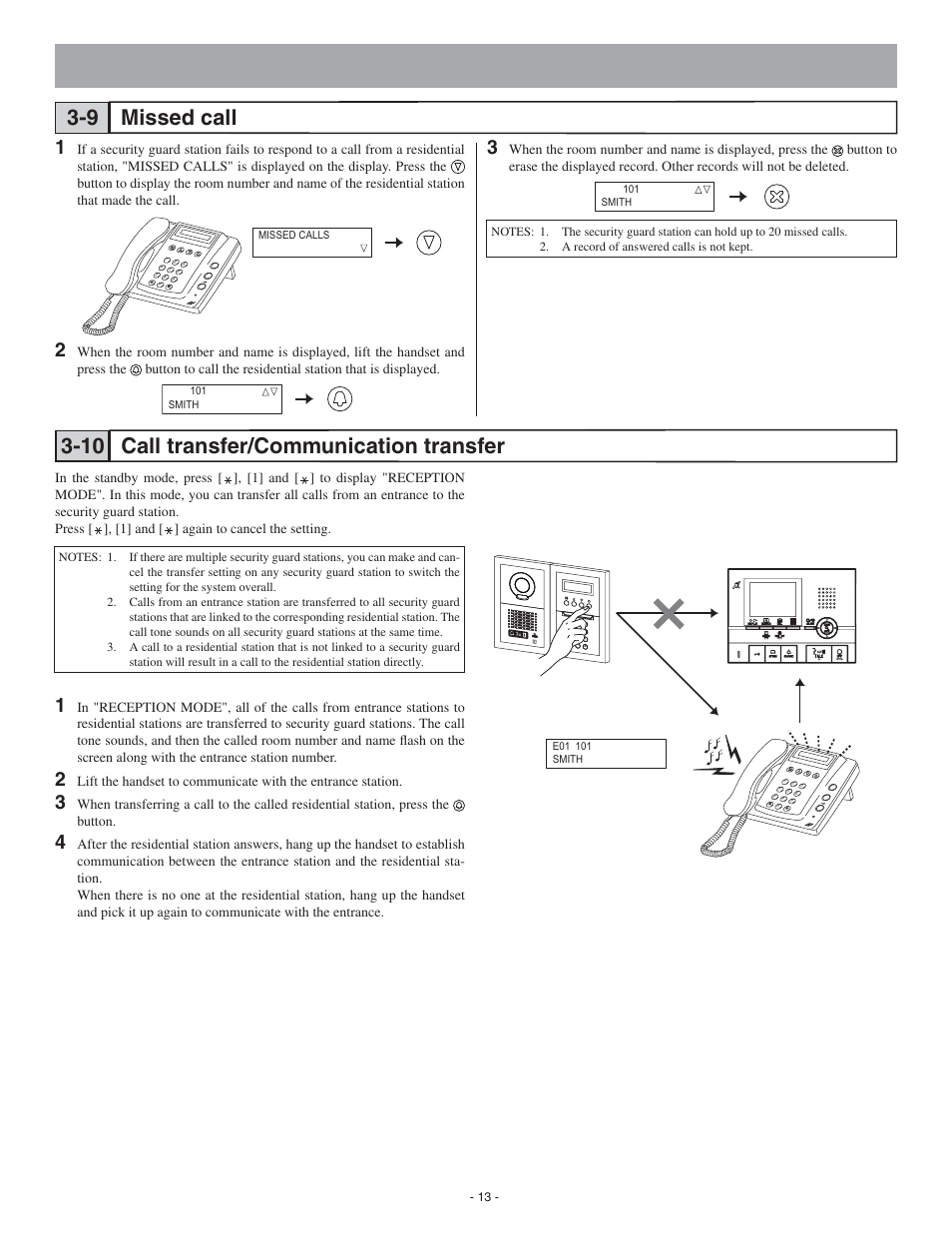 Aiphone 0311 A OI User Manual | Page 13 / 25