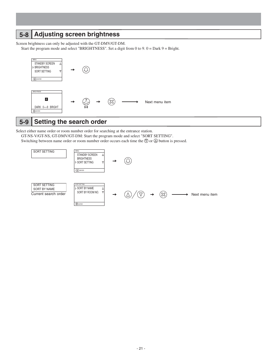 Aiphone 0311 A OI User Manual | Page 21 / 25