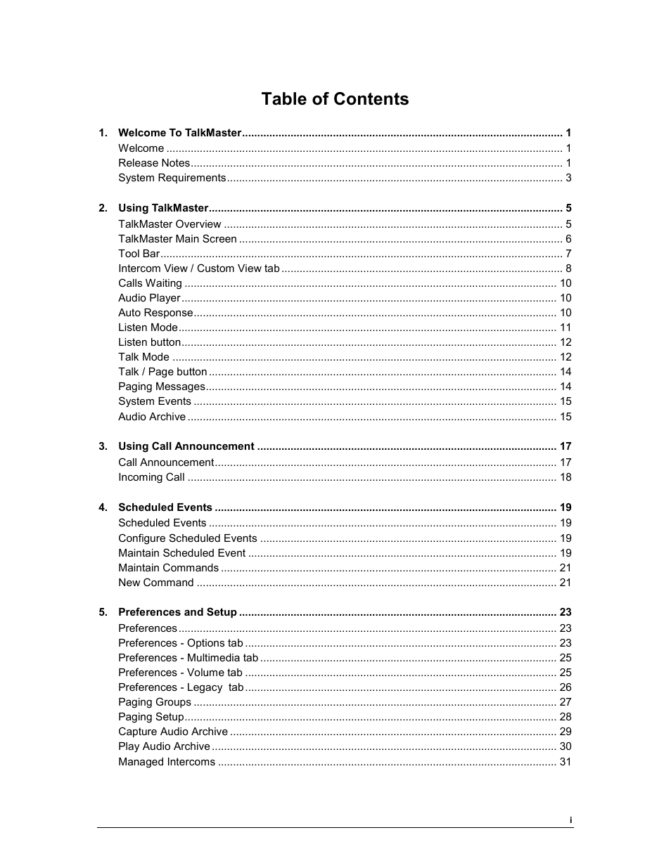 Aiphone TALKMASTER IP EWST-POE User Manual | Page 3 / 60