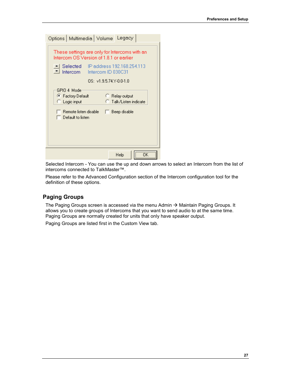 Aiphone TALKMASTER IP EWST-POE User Manual | Page 31 / 60