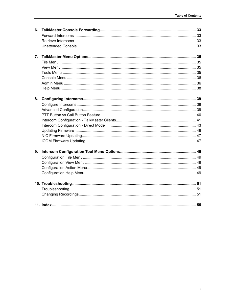 Aiphone TALKMASTER IP EWST-POE User Manual | Page 4 / 60