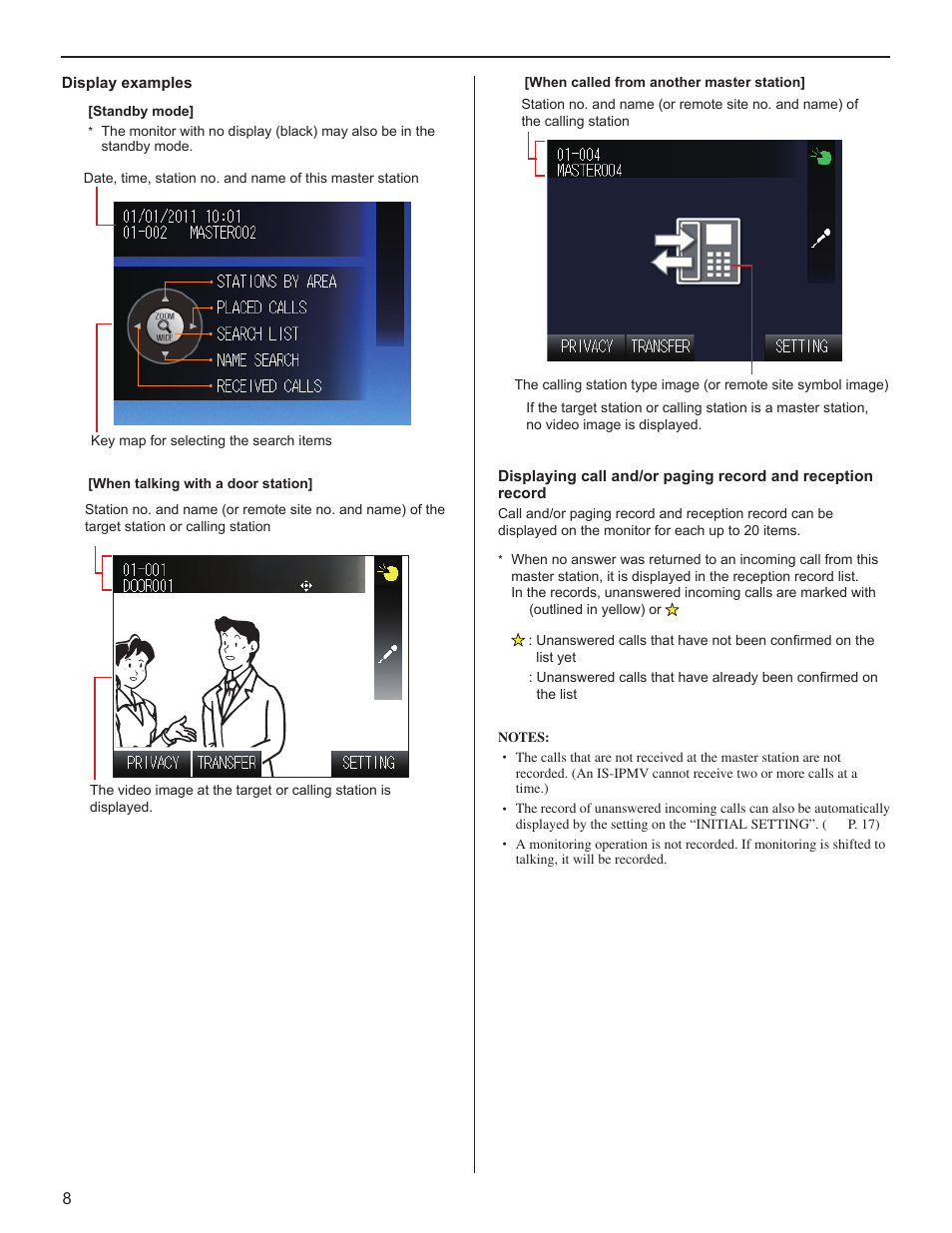 Aiphone FK1629 User Manual | Page 8 / 40
