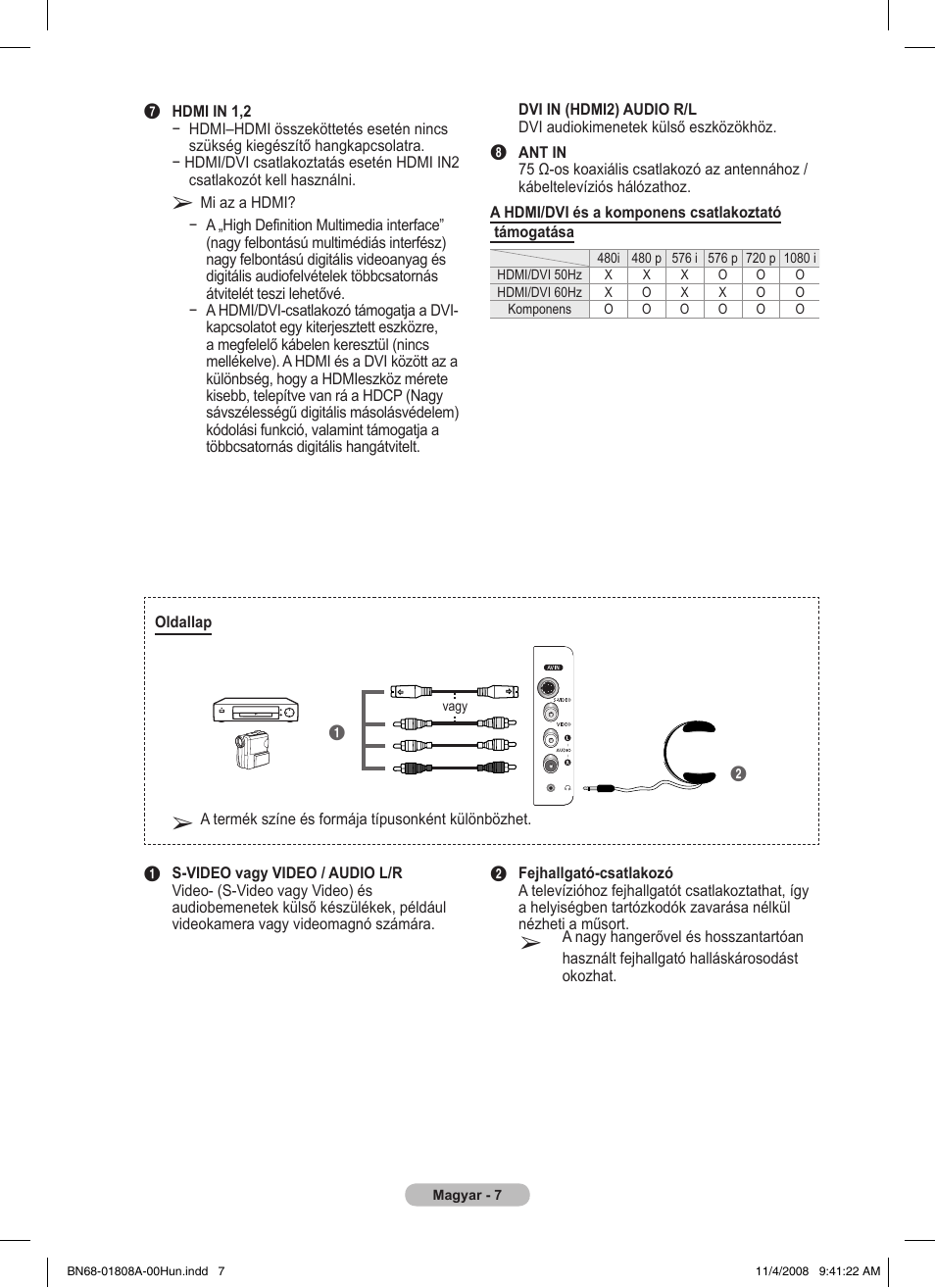 Samsung PS50A410C1 User Manual | Page 272 / 455