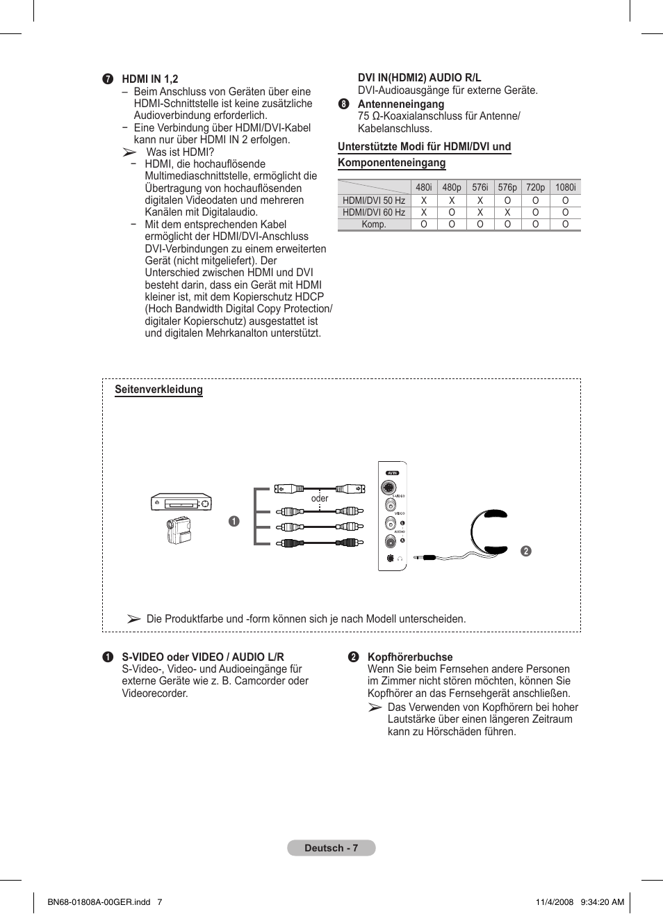 Samsung PS50A410C1 User Manual | Page 82 / 455