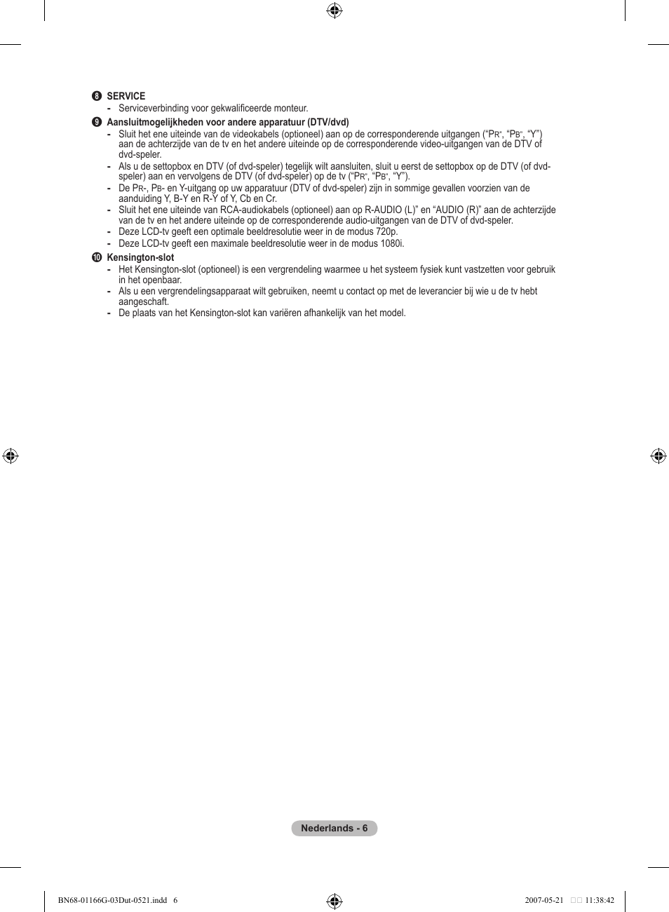 Samsung LE23R81B User Manual | Page 122 / 463