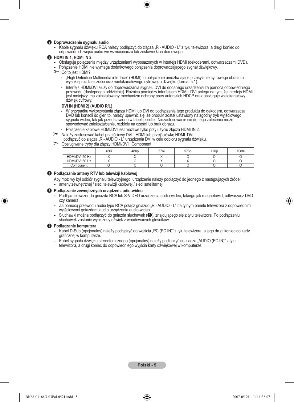 Samsung LE23R81B User Manual | Page 313 / 463