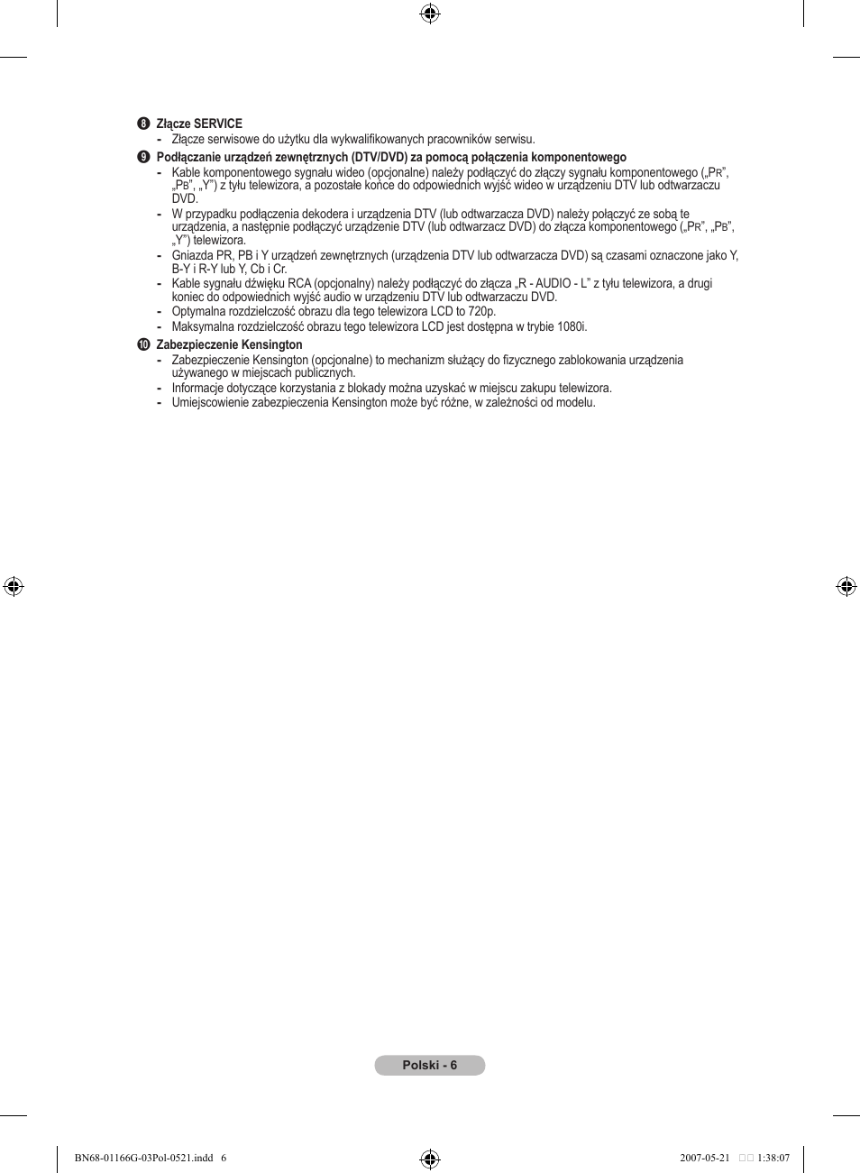 Samsung LE23R81B User Manual | Page 314 / 463