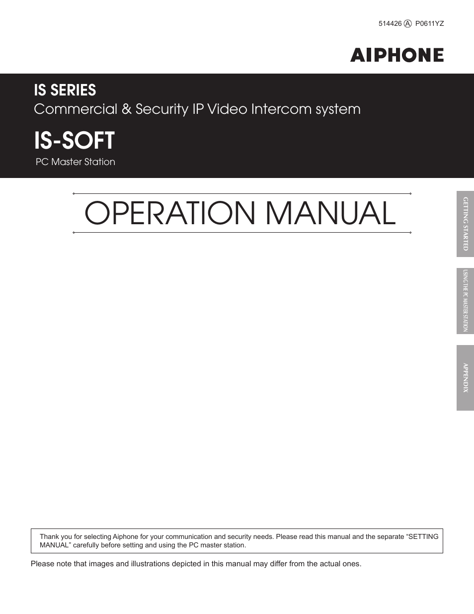 Aiphone IS-SOFT User Manual | 33 pages