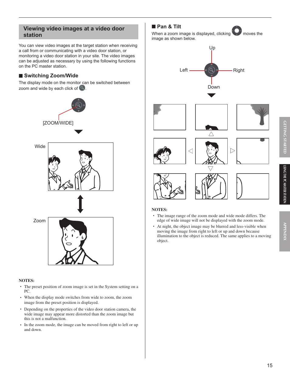 Viewing video images at a video door station | Aiphone IS-SOFT User Manual | Page 15 / 33