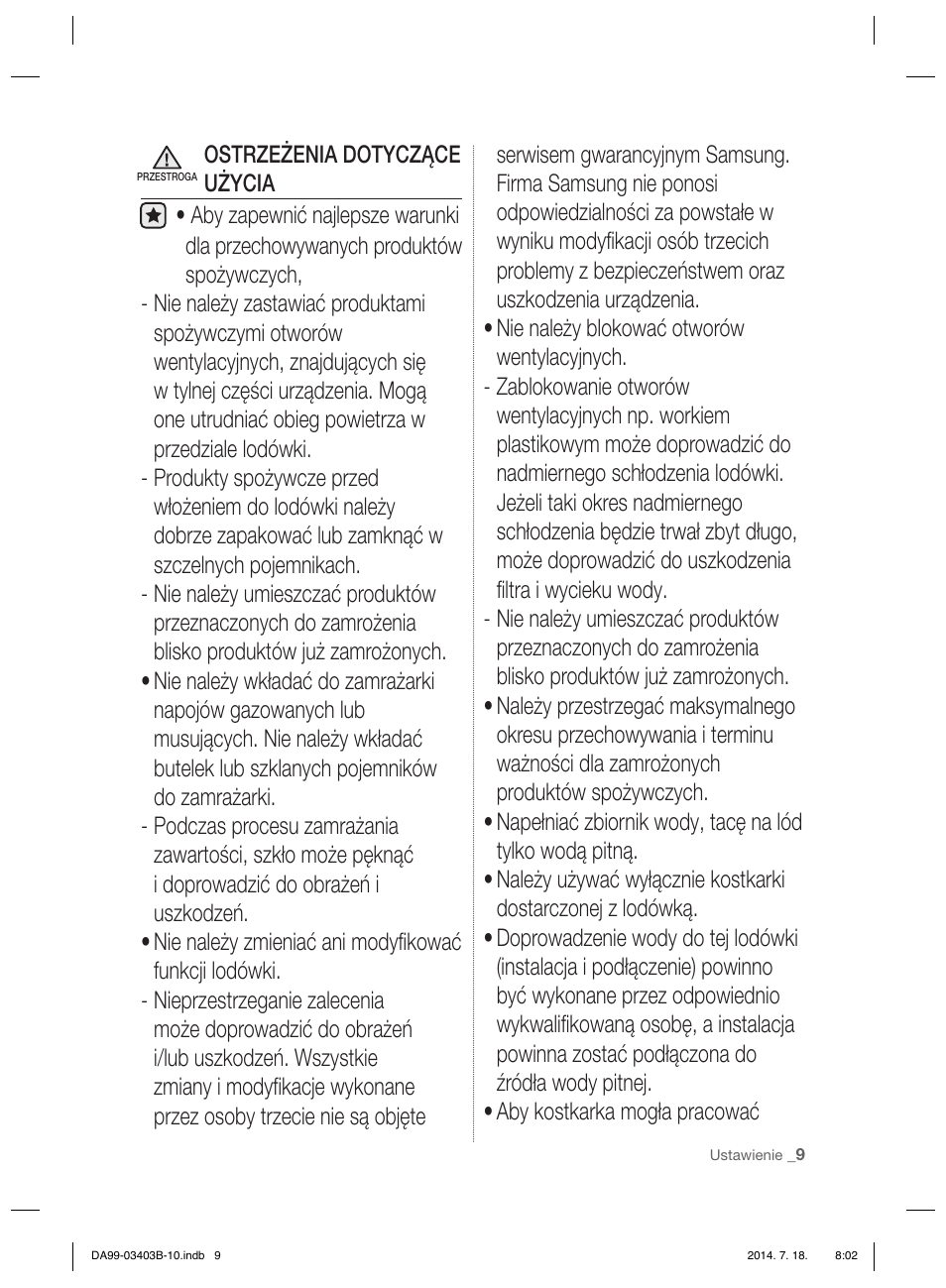 Samsung RFG23DERS User Manual | Page 37 / 252