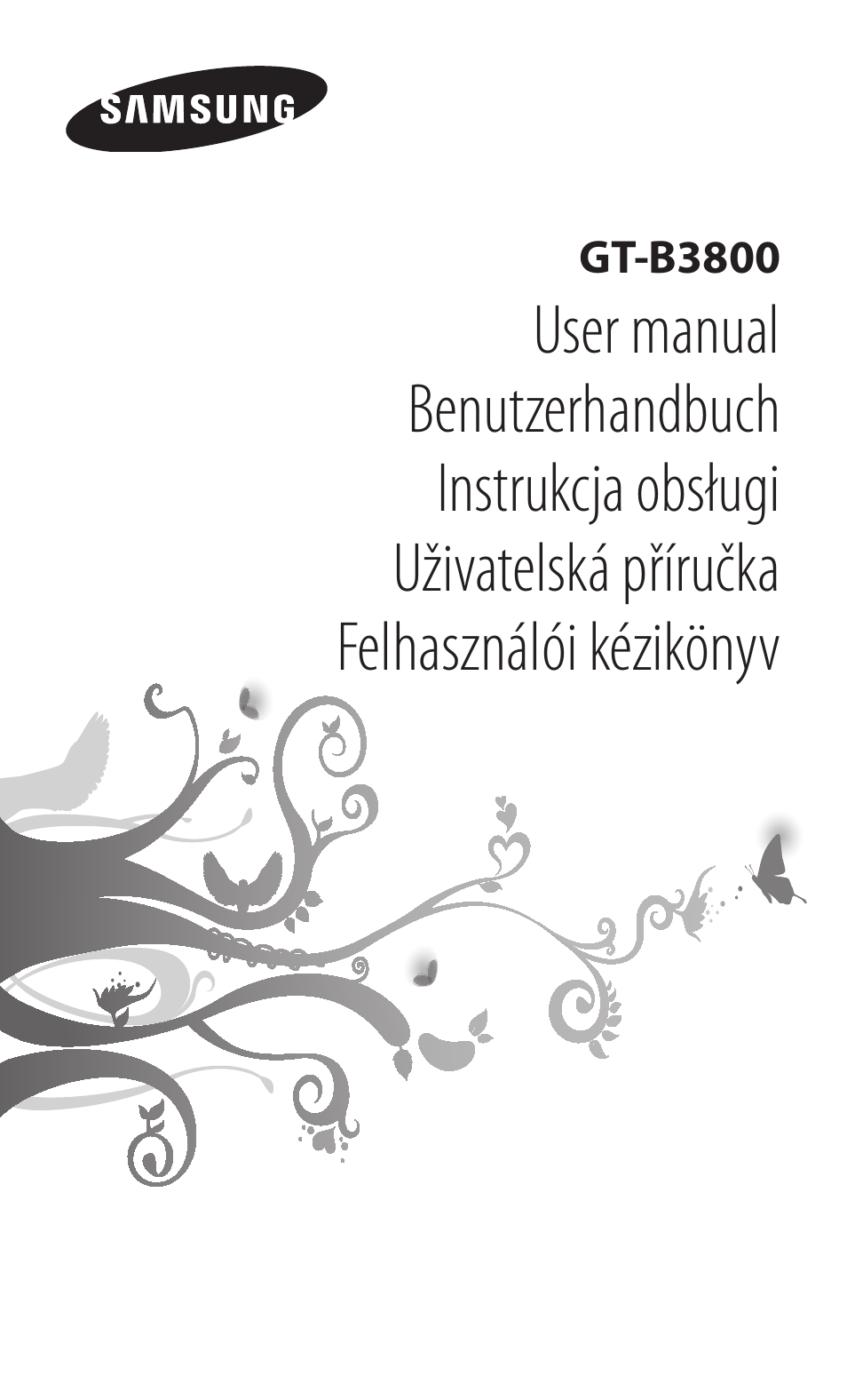 Samsung GT-B3800 User Manual | 140 pages