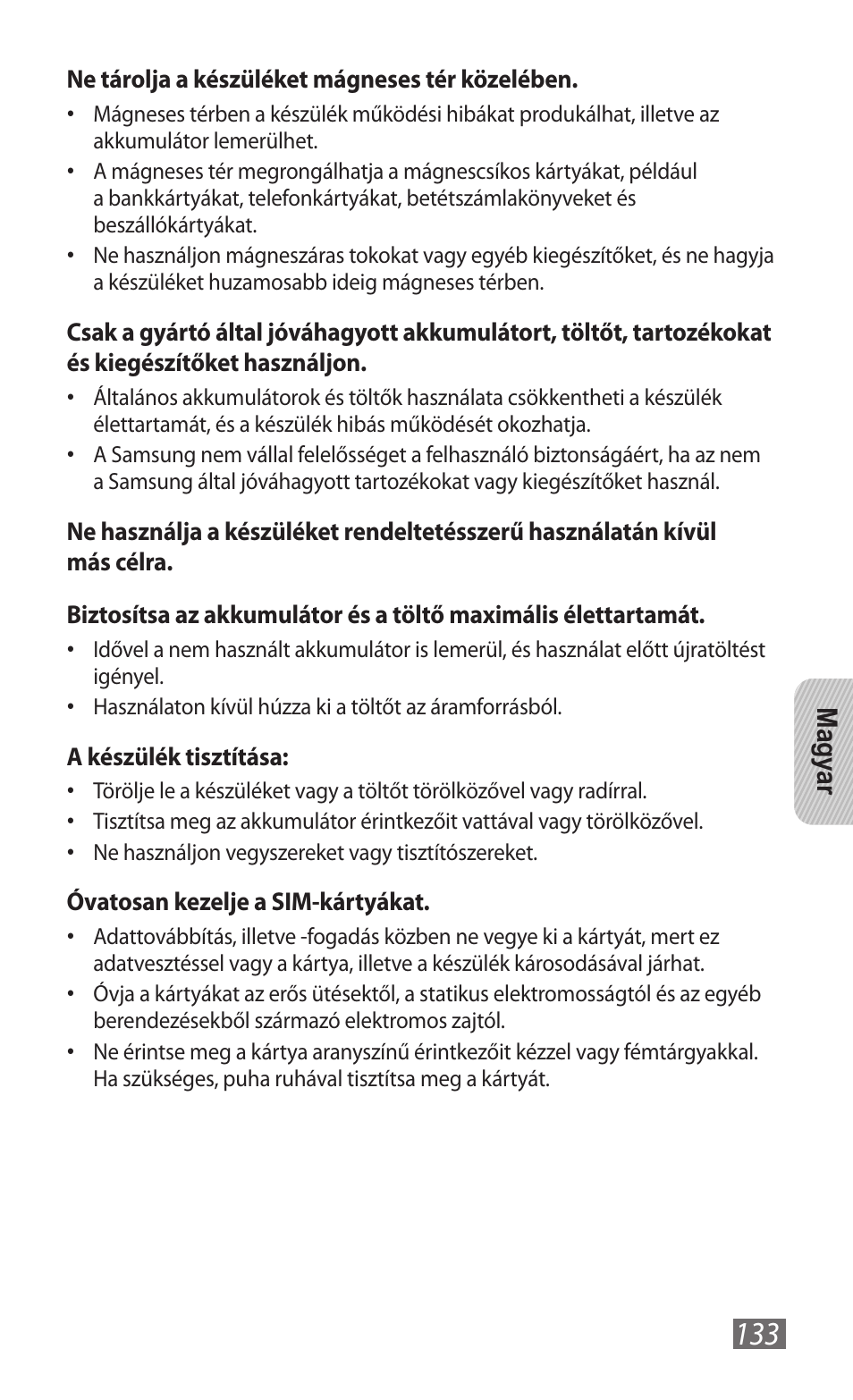 Samsung GT-B3800 User Manual | Page 135 / 140