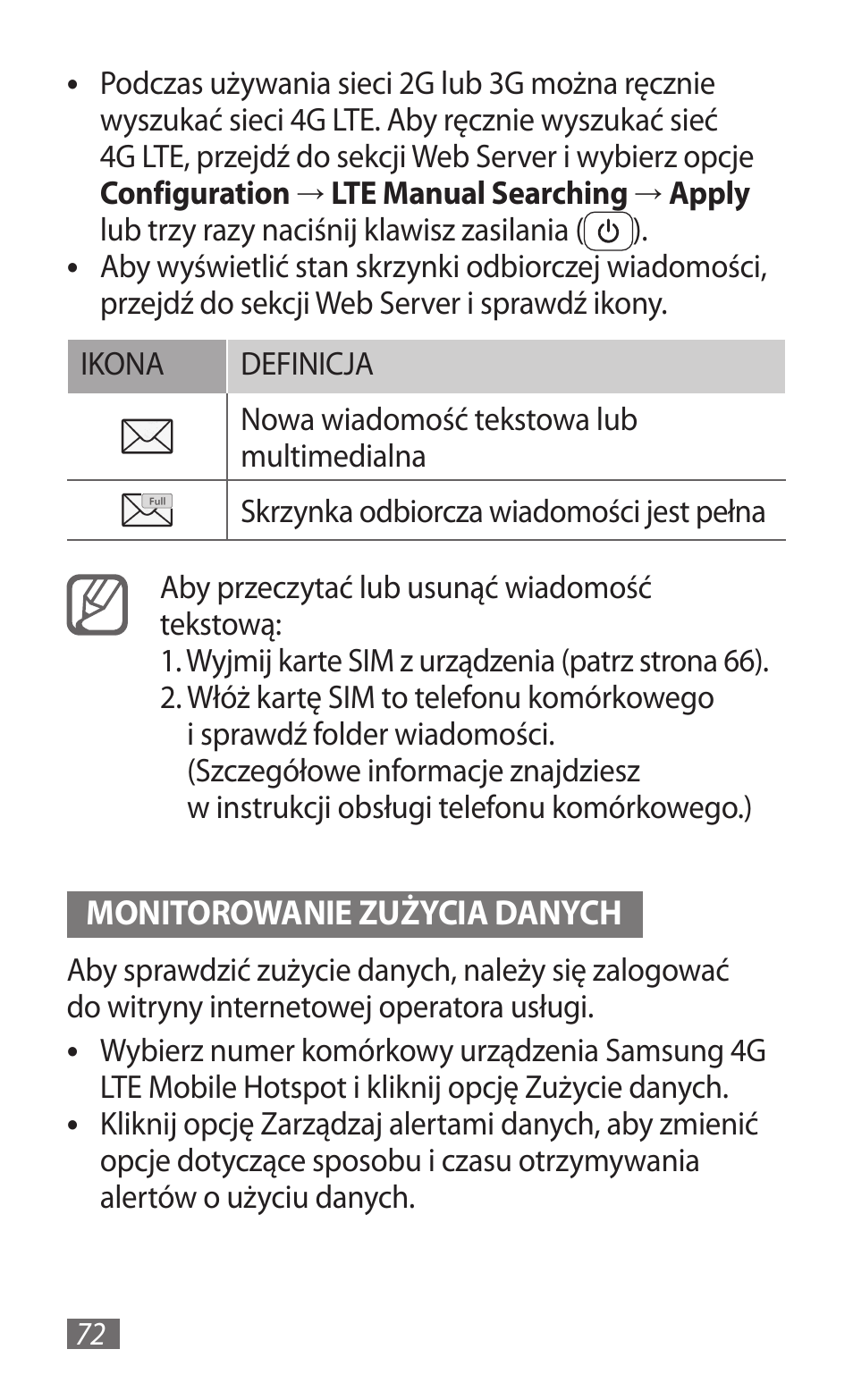 Samsung GT-B3800 User Manual | Page 74 / 140