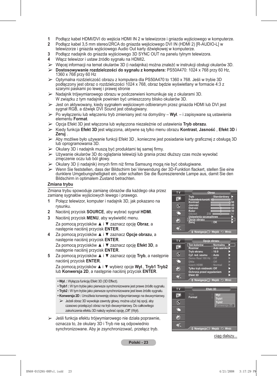 Samsung PS50A470P1 User Manual | Page 369 / 519