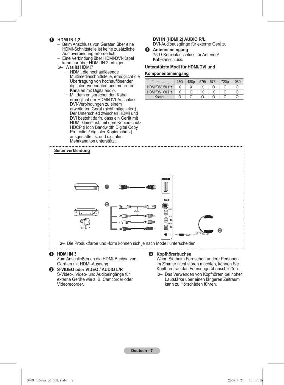 Samsung PS50A470P1 User Manual | Page 94 / 519