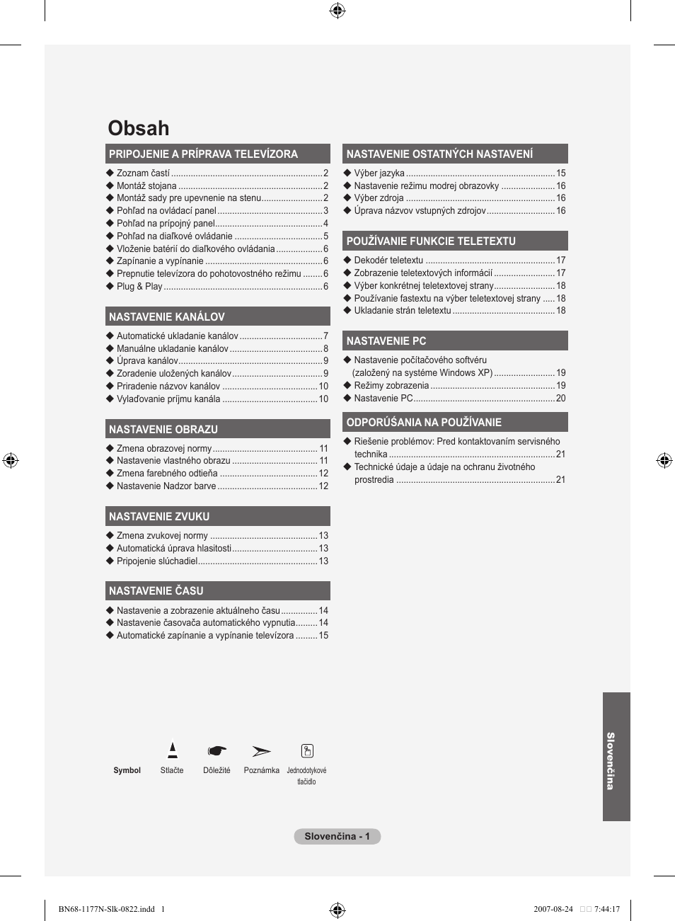 Samsung LE20S81B User Manual | Page 225 / 271