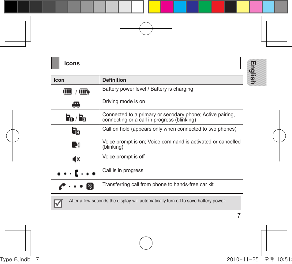 English | Samsung BHF4000 User Manual | Page 10 / 179